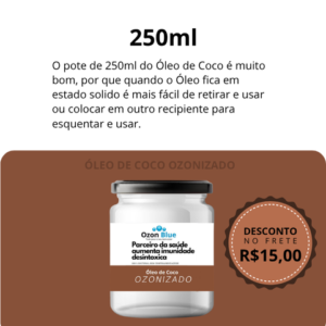 Óleo de Coco Ozonizado