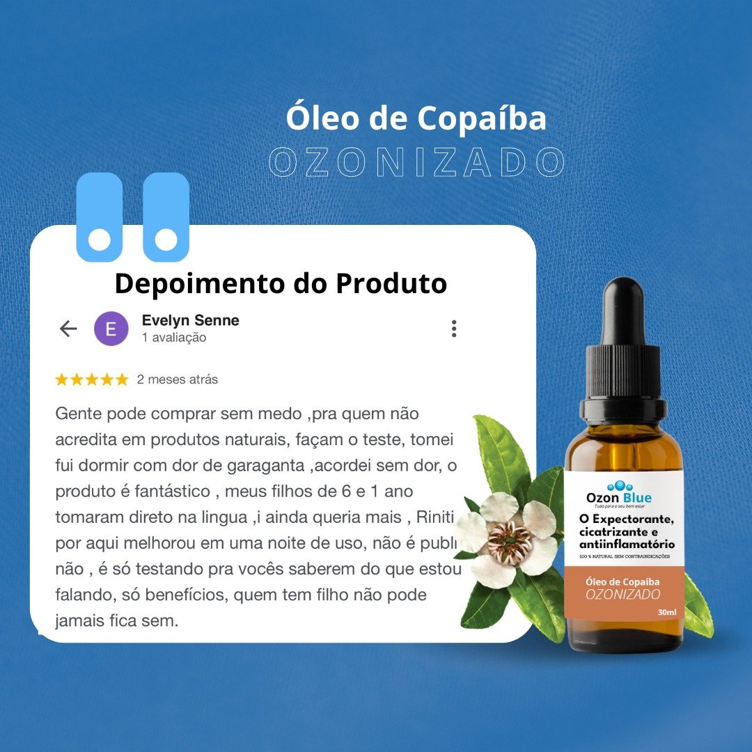 Óleo de Copaíba Ozonizado - Imagem 5